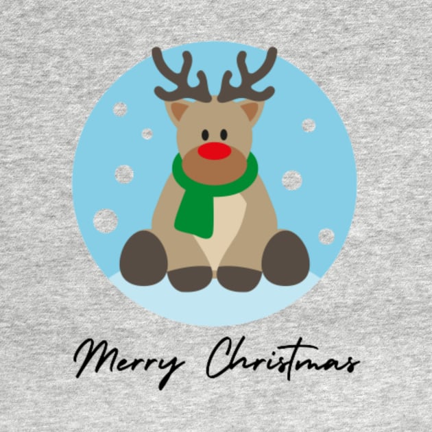 Rudolph The Red Nose Reindeer Christmas Shirt by onestarguitar